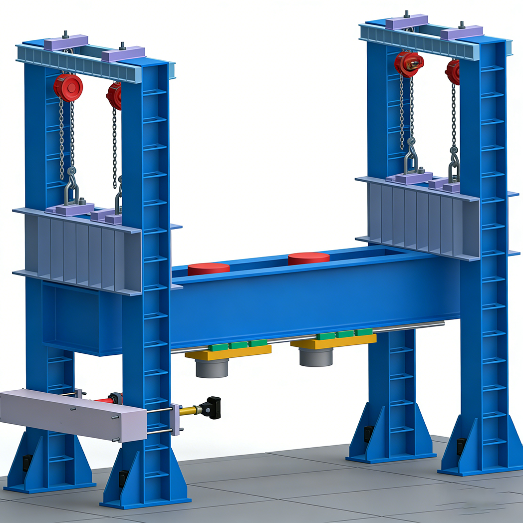 1000kN 自提升压剪加载试验系统